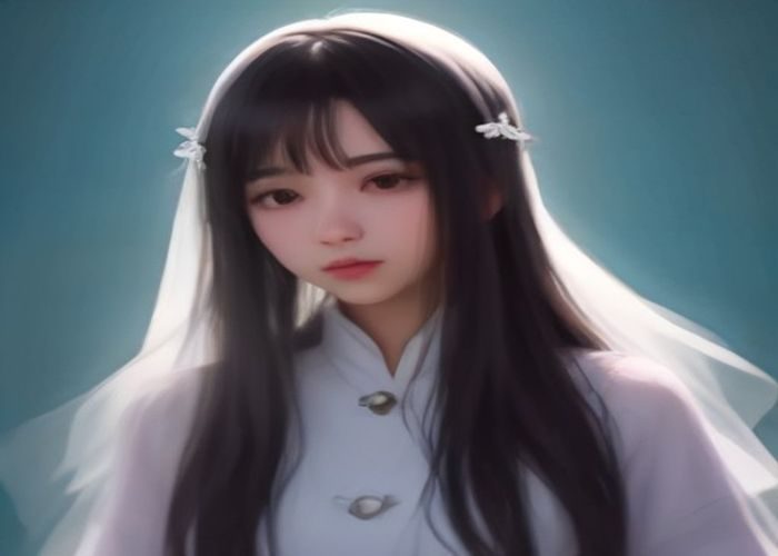 一位男生用软尺测量自己的胸围数据，准备对照女装尺码表选购合适码数